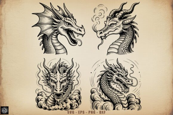5 Dragon Head SVG Bundle: A Designer's Reality Check
