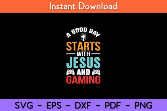 Funny Christian Jesus Gaming Gift for