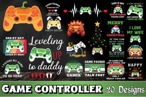 Game Controller SVG Bundle for Graphics and Crafts