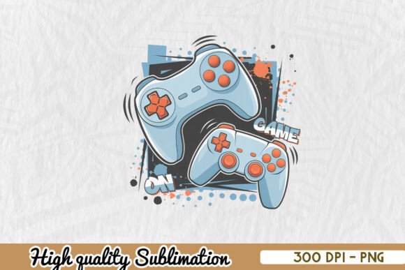 Game on Gaming Mode PNG: A Designer's Take on Graphics and Crafts