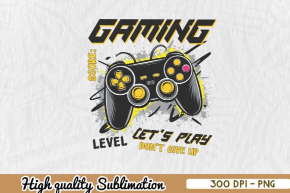 Gaming Let s Play Don t Give Up PNG Graphics and Crafts