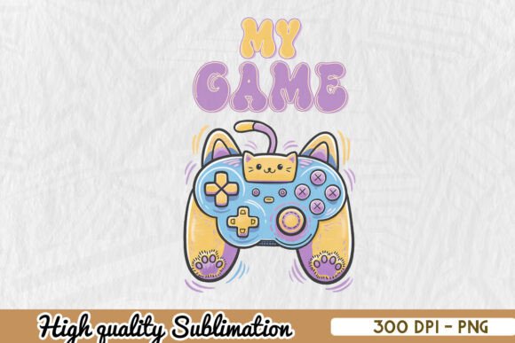 My Game Retro Gaming Sublimation PNG: A Designer's Review