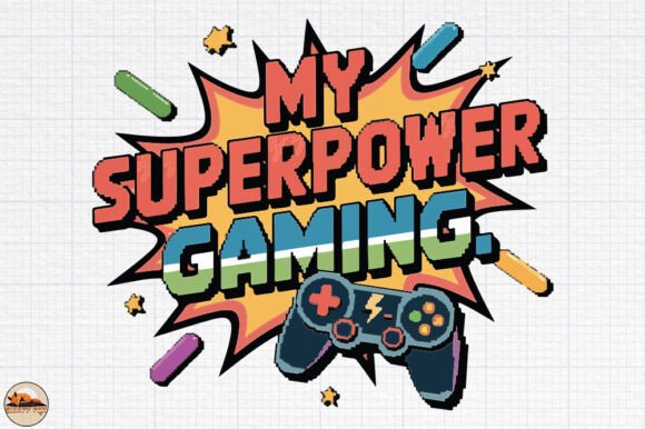 My Superpower Gaming, Gaming Shirt Review: A Bold Graphic Design Asset for Crafts