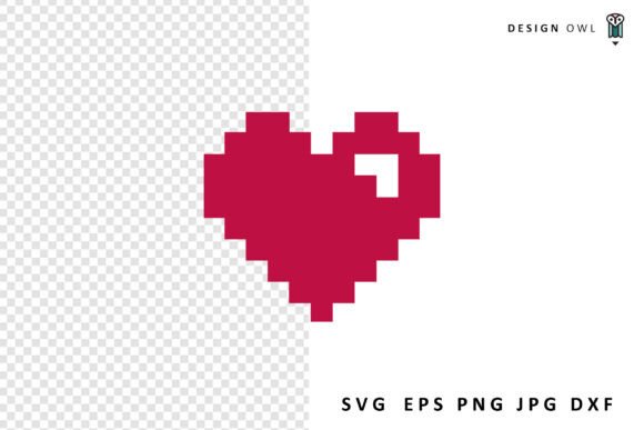 Pixel Heart - Gaming SVG: A Crafts & Graphics Review
