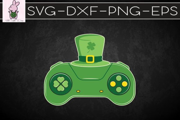 St. Paddy’s Gaming Controller Graphics for Crafts